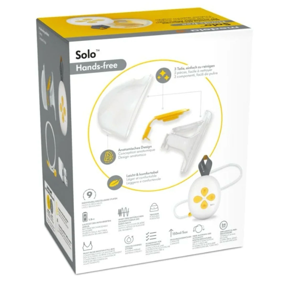 Extractor de leche eléctrico simple solo- Hands-Free - Medela