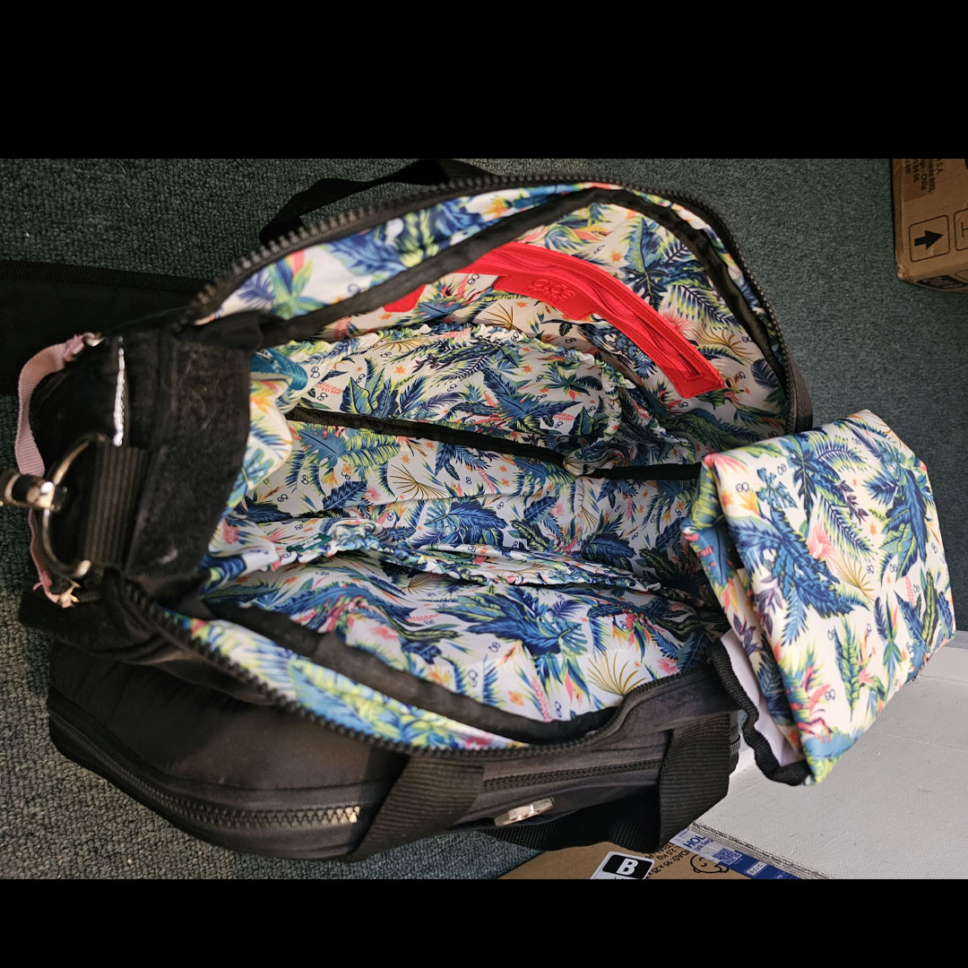 Bolso mudador y moises