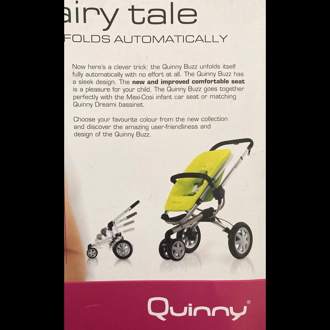 Coche Quinny Buzz original color negro